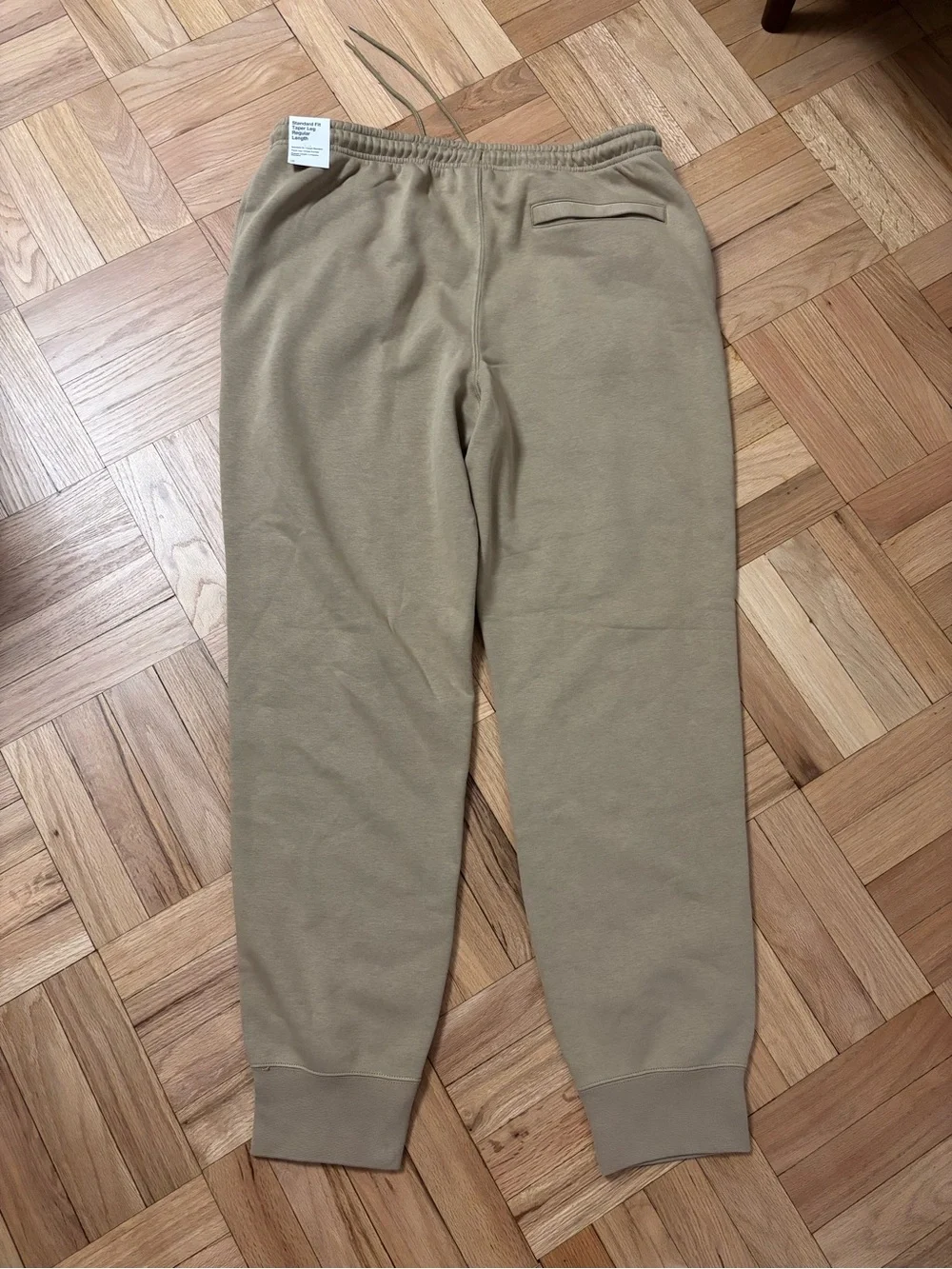 Nike Sportswear Fleece Men's Jogger Pants Tan FN3787-297 Size XL Tall